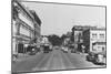 Chico, California Main Street View Photograph - Chico, CA-Lantern Press-Mounted Art Print