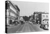 Chico, California Main Street View Photograph - Chico, CA-Lantern Press-Stretched Canvas