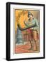 Chico Marx with Stovepipe-null-Framed Art Print