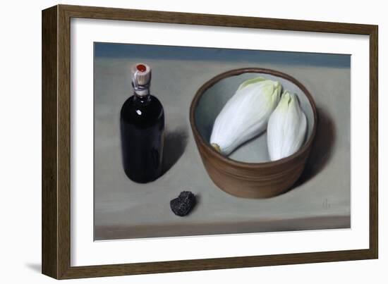 Chicory, Truffle and Balsamic Vinegar, 2013-James Gillick-Framed Giclee Print