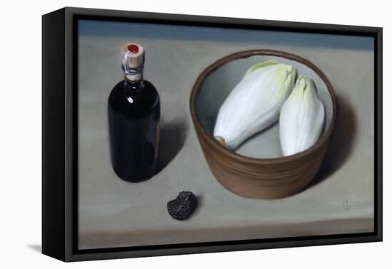 Chicory, Truffle and Balsamic Vinegar, 2013-James Gillick-Framed Stretched Canvas