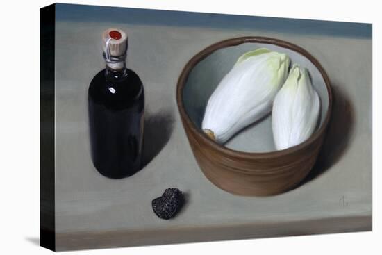 Chicory, Truffle and Balsamic Vinegar, 2013-James Gillick-Stretched Canvas
