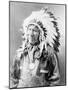 Chief American Horse, C.1900 (B/W Photo)-John Alvin Anderson-Mounted Giclee Print