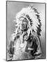 Chief American Horse, C.1900 (B/W Photo)-John Alvin Anderson-Mounted Giclee Print