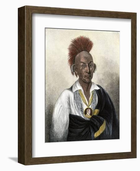 Chief Black Hawk-null-Framed Giclee Print