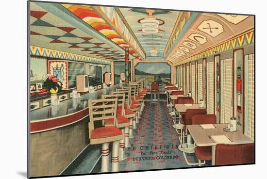 Chief Diner, Durango, Colorado-null-Mounted Art Print