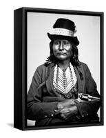 Chief Esatonyett, 1869-William Soule-Framed Stretched Canvas