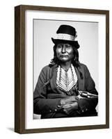 Chief Esatonyett, 1869-William Soule-Framed Photographic Print