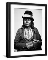 Chief Esatonyett, 1869-William Soule-Framed Photographic Print