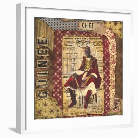 Chief, Guinea-Gwenaëlle Trolez-Framed Art Print