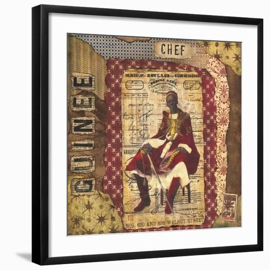 Chief, Guinea-Gwenaëlle Trolez-Framed Art Print