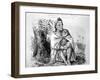 Chief, Hawaii, 19th Century-null-Framed Giclee Print