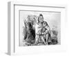 Chief, Hawaii, 19th Century-null-Framed Giclee Print