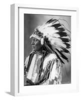 Chief Hollow Horn Bear, Sioux, 1898-Frank A. Rinehart-Framed Photographic Print