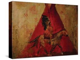 Chief II-Sokol Hohne-Stretched Canvas