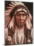 Chief Joseph (1840-1904) C.1903 (B/W Photo)-Edward Sheriff Curtis-Mounted Giclee Print