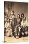 Chief Joseph and Family Members, Circa 1877-F.M. Sargent-Stretched Canvas