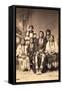 Chief Joseph and Family Members, Circa 1877-F.M. Sargent-Framed Stretched Canvas