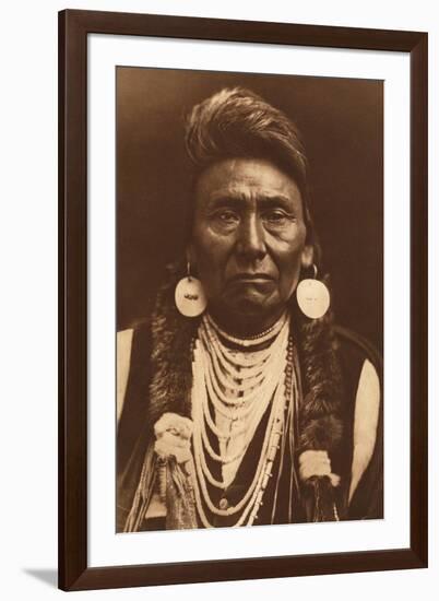 Chief Joseph-Nez Perce, 1903-Edward S Curtis-Framed Premium Giclee Print