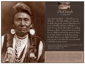 Chief Joseph-null-Lamina Framed Art Print