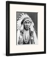 Chief Joseph-Edward S^ Curtis-Framed Giclee Print