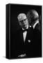 Chief Justice Earl Warren Speaking with President Lyndon Johnson, May 11, 1968-null-Framed Stretched Canvas