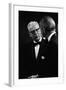 Chief Justice Earl Warren Speaking with President Lyndon Johnson, May 11, 1968-null-Framed Photo