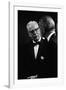 Chief Justice Earl Warren Speaking with President Lyndon Johnson, May 11, 1968-null-Framed Photo