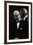 Chief Justice Earl Warren Speaking with President Lyndon Johnson, May 11, 1968-null-Framed Photo