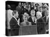 Chief Justice Warren Burger Administers the Oath of Office to Ronald Reagan, January 20, 1981-null-Stretched Canvas