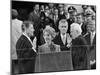 Chief Justice Warren Burger Administers the Oath of Office to Ronald Reagan, January 20, 1981-null-Mounted Premium Photographic Print