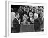 Chief Justice Warren Burger Administers the Oath of Office to Ronald Reagan, January 20, 1981-null-Framed Photographic Print