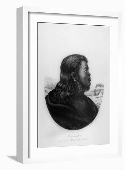 Chief Kalanimoku, 1816-Ludwig Choris-Framed Giclee Print