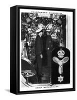 Chief Mechanician, 1937-WA & AC Churchman-Framed Stretched Canvas