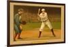 Chief Meyers at Bat-null-Framed Art Print