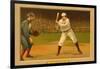 Chief Meyers at Bat-null-Framed Art Print