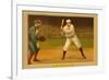 Chief Meyers at Bat-null-Framed Premium Giclee Print