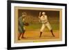 Chief Meyers at Bat-null-Framed Premium Giclee Print