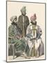 Chief of Kabul and His Men-A. Gedant-Mounted Art Print