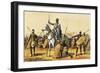 Chief of Kanemma Tribe with His Warriors-Heinrich Barth-Framed Giclee Print