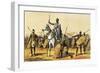 Chief of Kanemma Tribe with His Warriors-Heinrich Barth-Framed Giclee Print