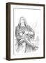 Chief of the Blackfoot Nation, 1841-Myers and Co-Framed Giclee Print