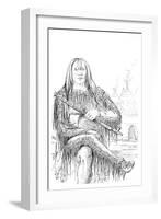 Chief of the Blackfoot Nation, 1841-Myers and Co-Framed Giclee Print