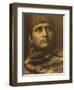 Chief of the Desert, Navaho-Edward S. Curtis-Framed Giclee Print