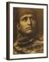 Chief of the Desert, Navaho-Edward S. Curtis-Framed Giclee Print