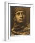 Chief of the Desert, Navaho-Edward S. Curtis-Framed Premium Giclee Print