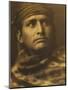 Chief of the Desert, Navaho-Edward S. Curtis-Mounted Premium Giclee Print