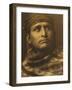 Chief of the Desert, Navaho-Edward S. Curtis-Framed Giclee Print