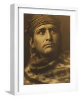 Chief of the Desert, Navaho-Edward S. Curtis-Framed Giclee Print