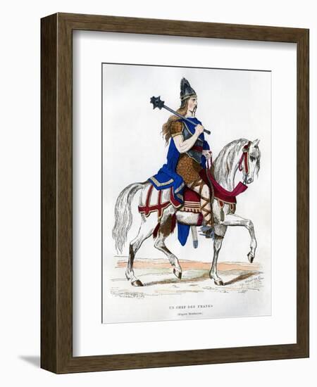 Chief of the Franks, C5th-9th Century (1882-188)-Meunier-Framed Giclee Print